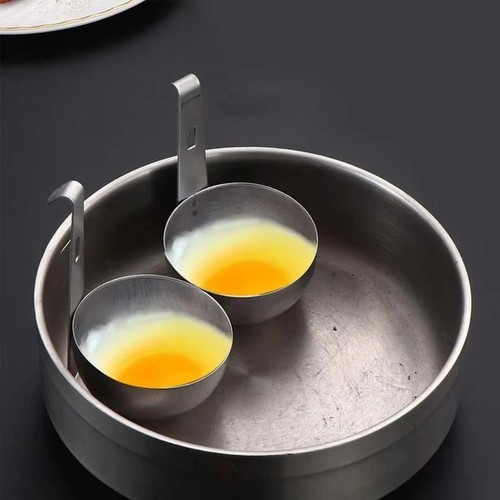 Stainless steel egg poacher - stainless,