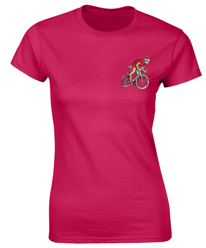 ladies pink bicycle