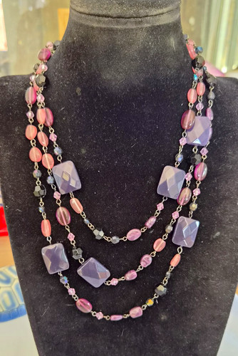 Purple pink black - purple,