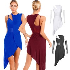 UK Women Latin Dance Dress