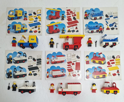 Vintage lego dacta 1062 town - dacta,