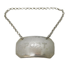 Art Deco Sterling Silver Port