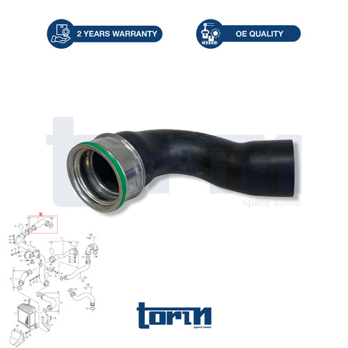 Intercooler turbo hose pipe - turbo,