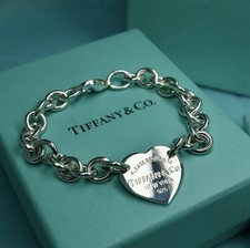 Return To Tiffany Heart Tag