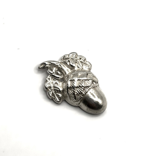 Vintage sterling silver acorn - silver,