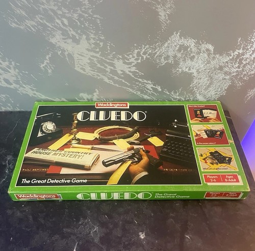 Waddingtons cluedo board game - waddingtons,