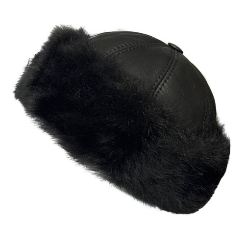Handmade sheepskin fur beanie - fur,