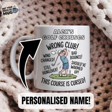 Funny Golf Mug for Men