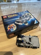 LEGO Delorean 21103 Complete Set Back to the Future