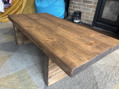 Handmade chunky rustic wooden - rustic,