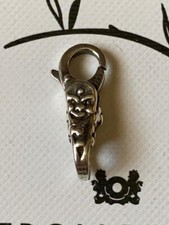 Trollbeads Limited Ed Rare Faces 🎭 Academy Silver Lock Clasp HTF