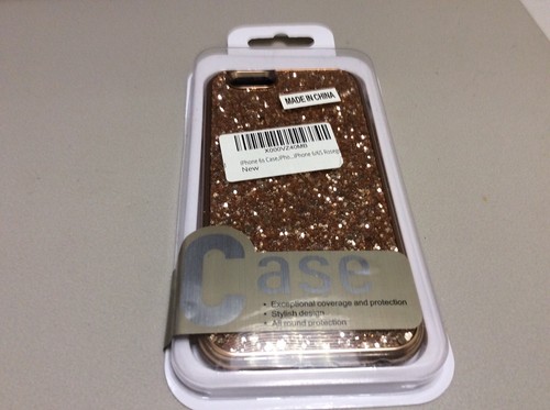 Phone rose gold glitter - rose,