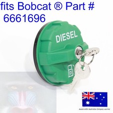 for Bobcat Locking Diesel Fuel Cap 6661696 T140 T180 T190 T200 T250 T300 T320
