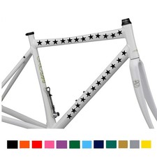 Star Bike Frame Stickers Vinyl