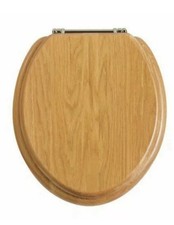 Heritage Oak Toilet Seat with