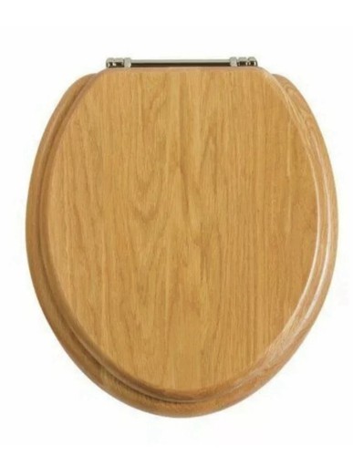 Heritage oak toilet seat - oak,