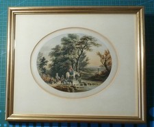 Crossing the Brook - LB No 87 - Le Blond & Co by George Baxter’s Patent 1860’s