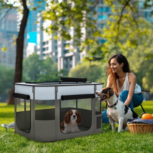 Foldable dog pen - foldable,
