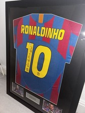 Ronaldinho Signed Barcelona