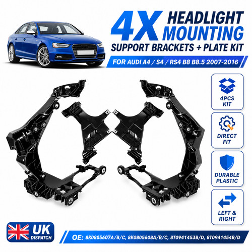 Headlight mount support - 4x,
