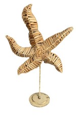 Lg Woven Wicker Rattan