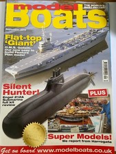 MODEL BOATS SEPTEMBER 2013 MAGAZINE WITH EASY BUILD PLAN INCLUDED