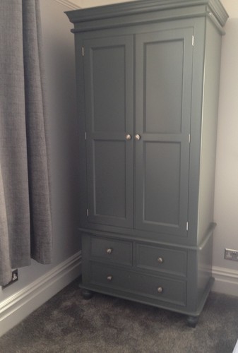 Wardrobe two door three - door,