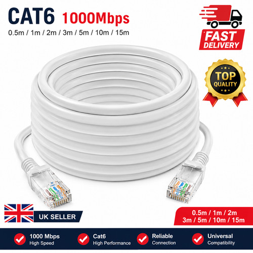 Ethernet cable cat6 - cat6, rj45