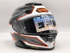 SHOEI GT-Air II BONAFIDE XL OrangeWhite Full Face Helmet Box–Free Ship Duty Free