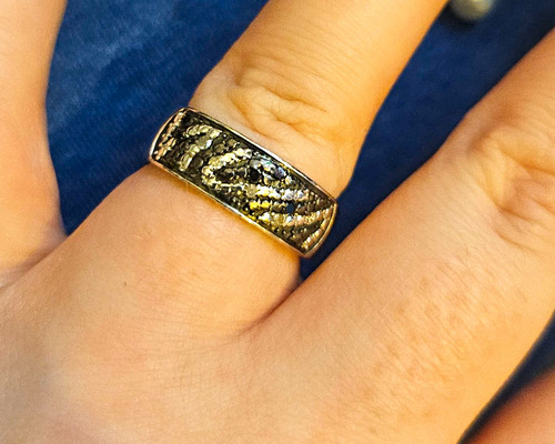 Sterling silver 925 black - silver,