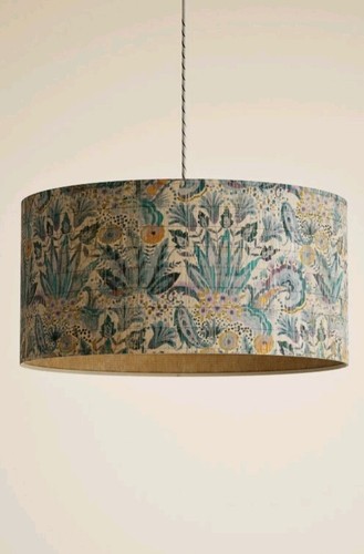 Bamboo print shade - print, shade.