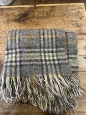 Vintage Munrospun Wool Blanket