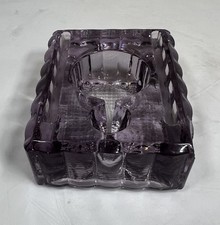 Glass Inkwell Vintage W N Co