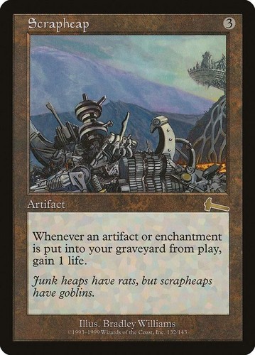 Scrapheap urza s - x, urza’s