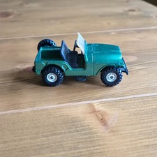 Corgi Jeep CJ-5, green, with