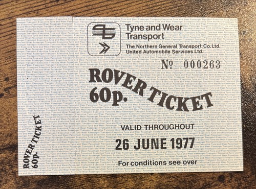 Tyne and wear - tyne, rover