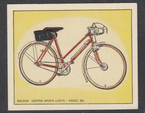 1957 raleigh bicycles trade - raleigh,