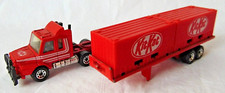 Matchbox Convoy CY18 Scania T142 Kit Kat Trailer &  CY1 Kenworth Car Transporter