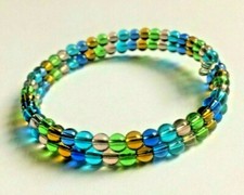 Multi Coloured Glass 4mm Round
