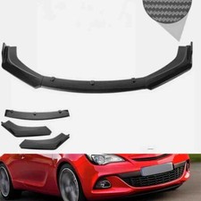 Carbon Fiber Style Front Bumper Lip Splitter Body Kit For Vauxhall Astra GTC VXR