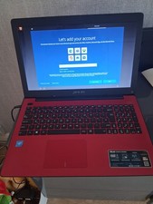 ASUS X553S Laptop Intel Core 15.6" 1.6GHz,  Red.