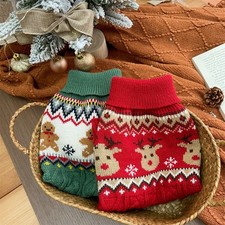 Small Dog Jumper Warm Knitted