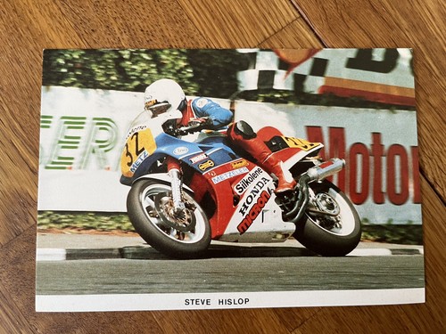 1980s steve hislop honda - hislop, isle