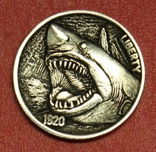HOBO Buffalo Nickel Megalodon