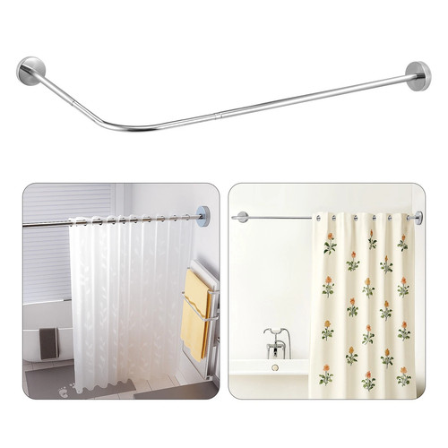 Shower rail rods curtain rod - rail, l