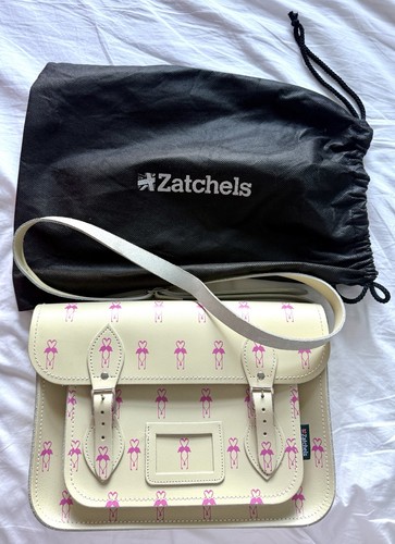 Zatchels pink flamingos on - zatchels, 13"
