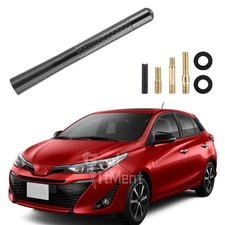 For Toyota Yaris Carbon Look 4.7" Car Aerial Mast Bee Sting Antenna AM/FM Radio