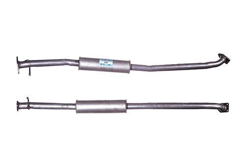 Exhaust silencer centre - centre, pipe