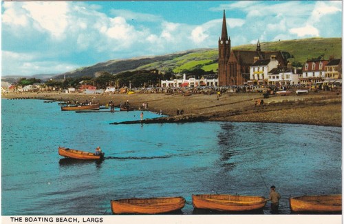 Largs the boating beach - largs.,