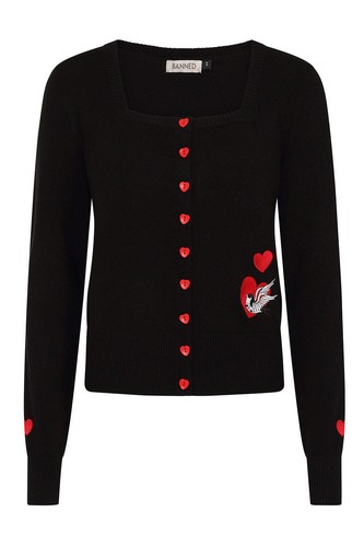 Annie love cardigan - love,